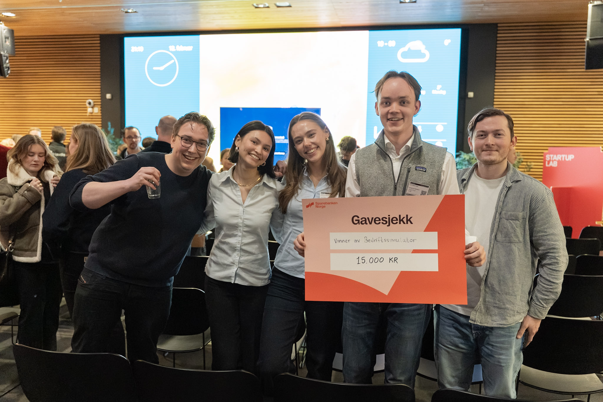 Vinner av Bedriftssimulator – minneverdig øyeblikk på Start Bergen