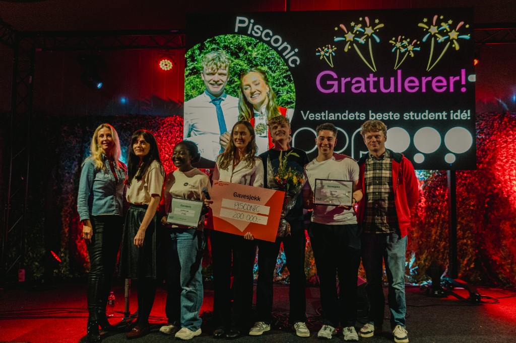 PISCONIC – Vestlandets beste studentidé på scenen